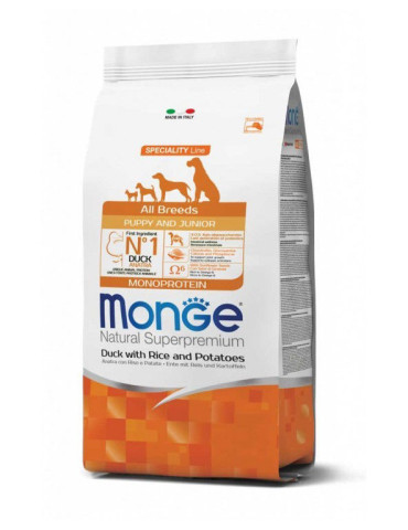 Monge Monoprotein puppy sausas pašaras šuniukams su antiena - 12kg