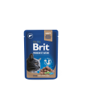 Brit Premium konservai katėms su kepenėlėmis - 100g