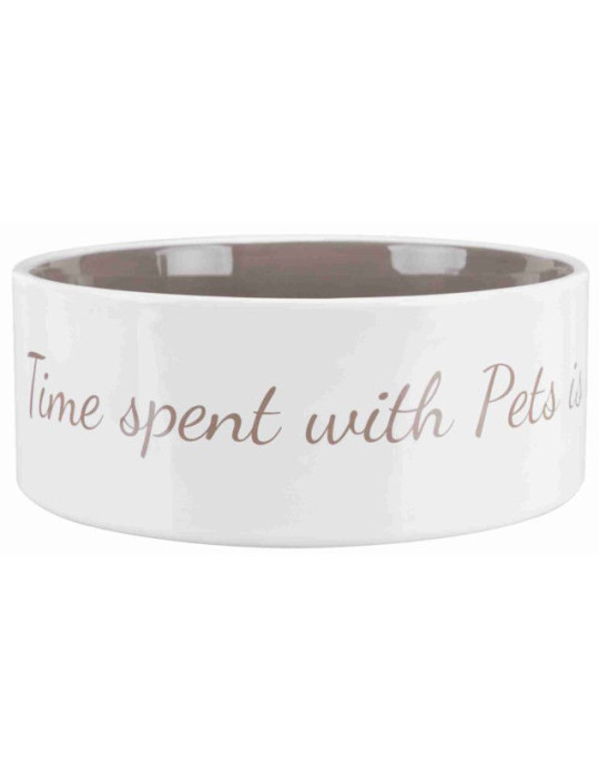 TRIXIE  Pet's Home Dubenėlis, keramika, 0.8 l, ø 16 cm, cream-smėlio TRIXIE  Pet's Home Dubenėlis, keramika, 0.8 l, ø 16 cm, cream-smėlio