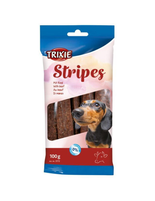 TRIXIE Juostelės, jautiena, 10 vnt.-100 g TRIXIE Juostelės, jautiena, 10 vnt.-100 g