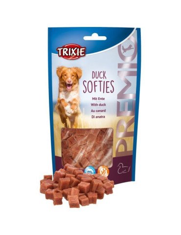 TRIXIE PREMIO skanėstai šunims, minkšta antiena, 100 g