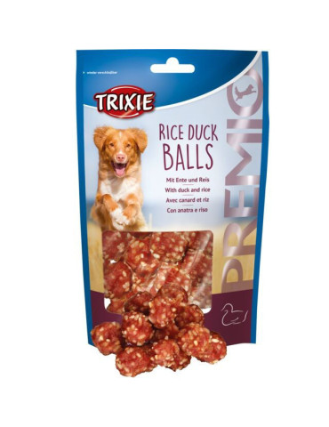TRIXIE PREMIO Ryžių ir antienos rutuliukai, 80 g
