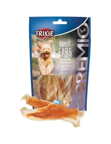 TRIXIE  PREMIO Skanėstas Triušio ausys, 80 g