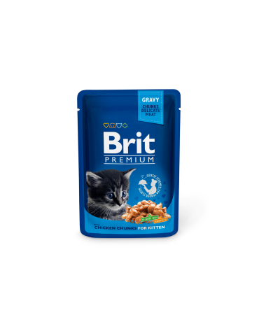 Brit Premium konservai katėms su vištiena - 100g