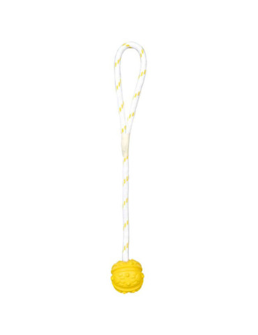 TRIXIE Aqua Toy kamuolys su virve, plūduriuojantis, natūrali guma, 7-35 cm