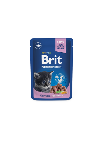 Brit Premium konservai katėms su žuvimi - 100g