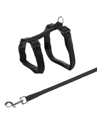 TRIXIE Kačių petnešos su pavadėliu, 22-42 cm-10 mm, 1.25m