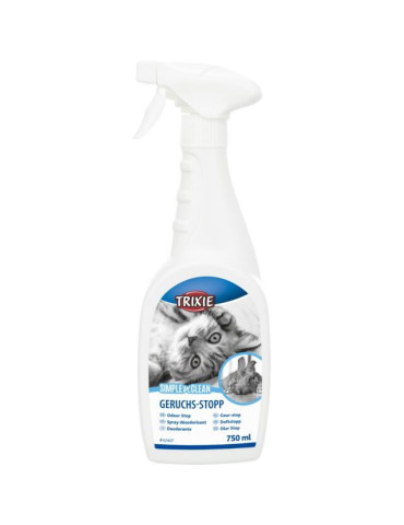 TRIXIE  Simple'n'Clean Kačių WC gaiviklis purškiamas, 750 ml