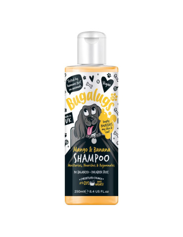 Bugalugs Mango & Banana šampūnas šunims - 250ml