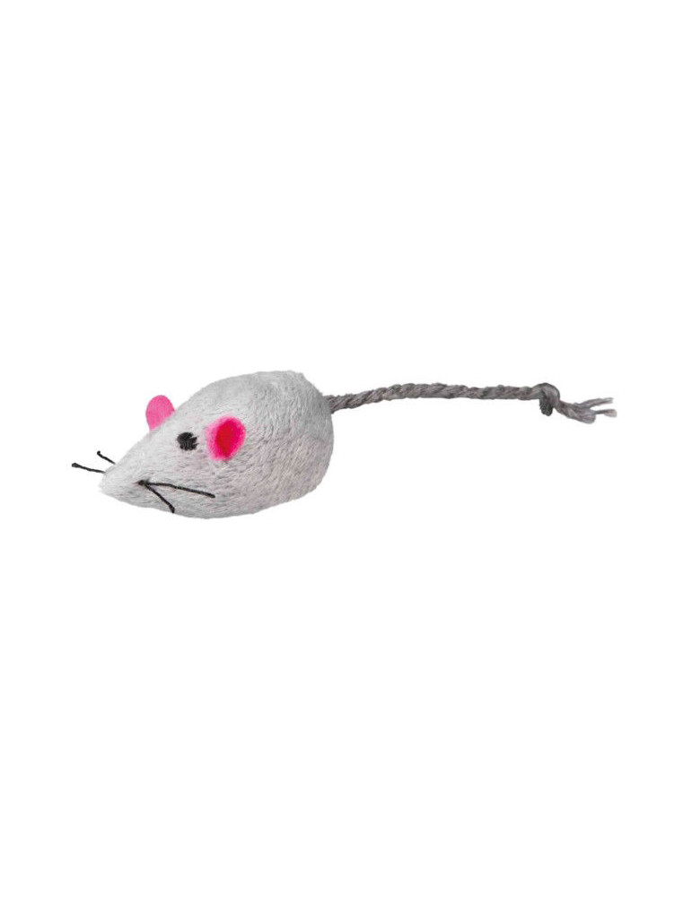 TRIXIE  Pelė su skambučiu, pliušas, su kačių mėta, 5 cm TRIXIE  Pelė su skambučiu, pliušas, su kačių mėta, 5 cm