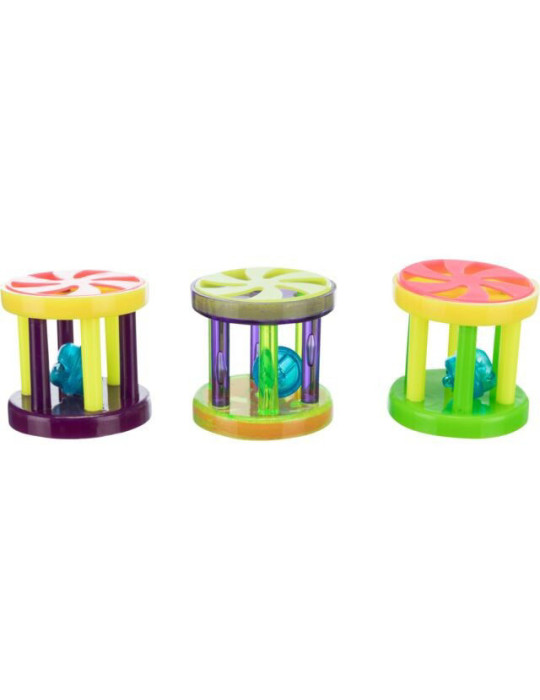 TRIXIE  Ball-roll, plastm., ø 4.5 cm TRIXIE  Ball-roll, plastm., ø 4.5 cm