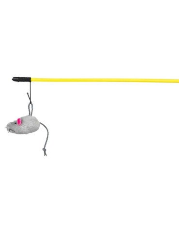 TRIXIE  Meškerė su pele, plastm.-pliušas, su kačių mėta, 50 cm