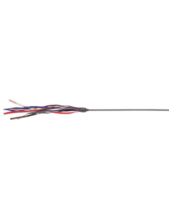 TRIXIE  Meškerė su odos juostelėmis, plastm., 65 cm TRIXIE  Meškerė su odos juostelėmis, plastm., 65 cm