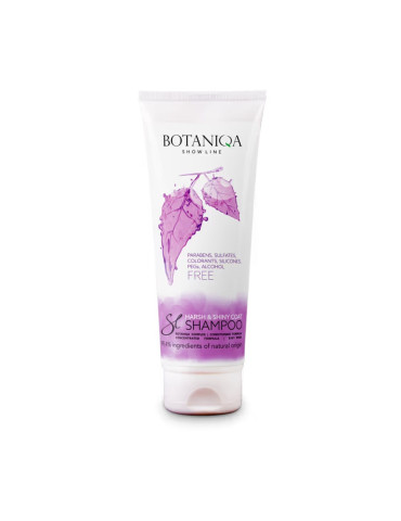 Botaniqa Harsh & Shiny Coat šampūnas šiurkščiaplaukiams šunims - 250ml