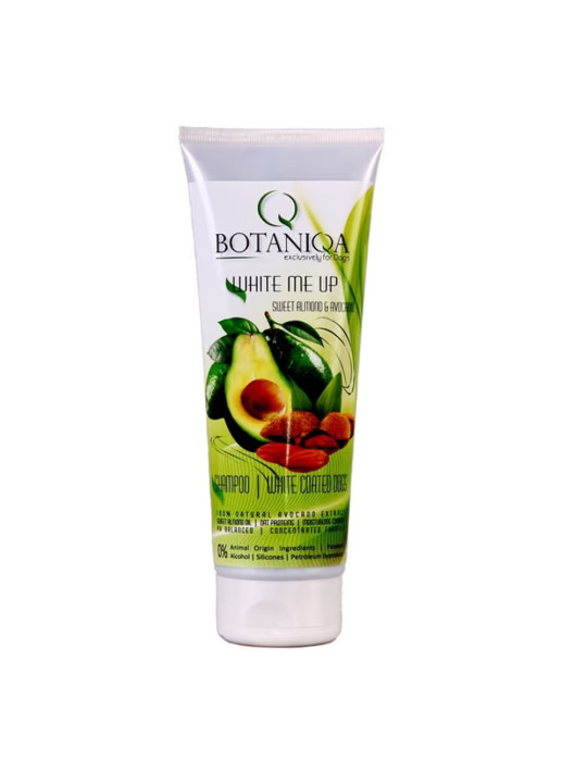 Botaniqa WHITE ME UP Šampūnas balto kailio šunims - 250ml Botaniqa WHITE ME UP Šampūnas balto kailio šunims - 250ml