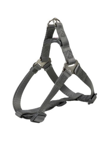 TRIXIE Premium One Touch petnešos, XS-S 30-40cm/10mm, grafito