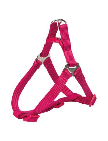 TRIXIE Premium One Touch petnešos, L 65-80cm/25mm, fuksia