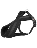 TRIXIE Premium touring petnešos, S-M 40-70cm/20mm, juodos