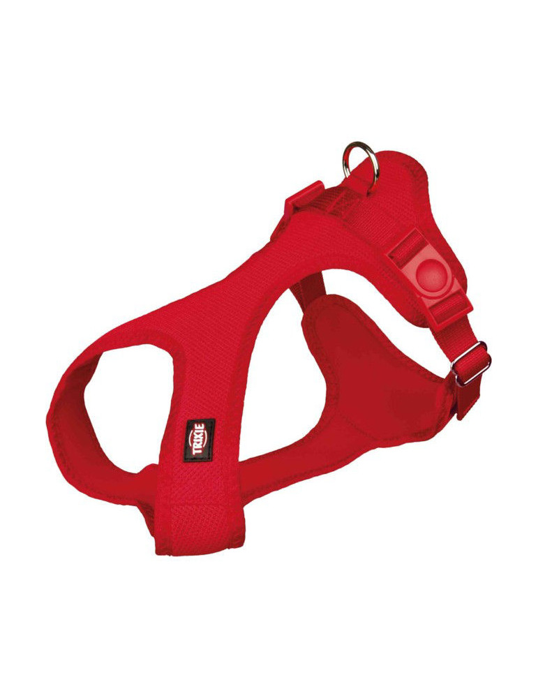TRIXIE Comfort Soft touring petnešos, XS-S 30-45cm/15mm, raudonos TRIXIE Comfort Soft touring petnešos, XS-S 30-45cm/15mm, raudonos