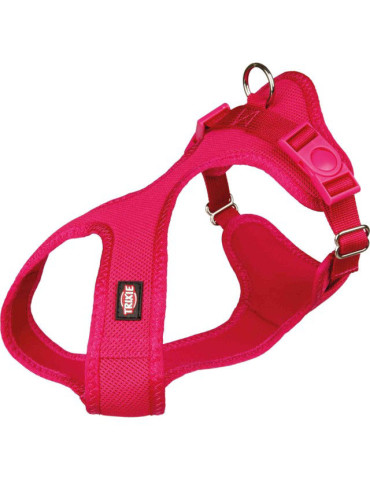 TRIXIE Comfort Soft touring petnešos, S 33-50cm/20mm, fuksija