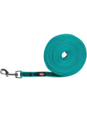 TRIXIE Tracking pavadys, gumuotas S-M 15 m/15mm, fuksija