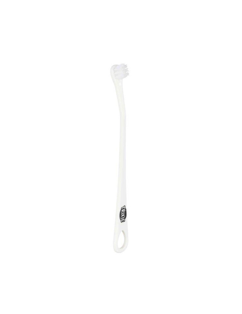 TRIXIE Dantų šepetėlių kompl., mažiems šunims/katėms, 15 cm, 4 vnt., baltas