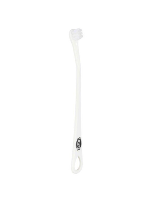 TRIXIE Dantų šepetėlių kompl., mažiems šunims/katėms, 15 cm, 4 vnt., baltas