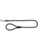 Cavo Reflect pavadys, L-XL 1m/18mm, juodas/atspind.