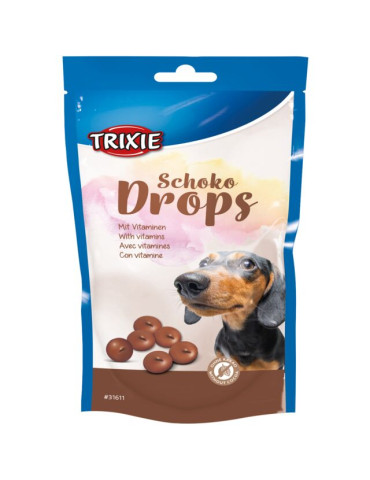 TRIXIE Šokolado lašeliai - skanėstas šunims, 350g