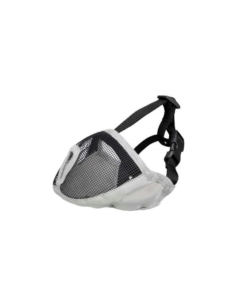 TRIXIE Antsnukis bukanosiams šunims, poliesteris, S pilkas