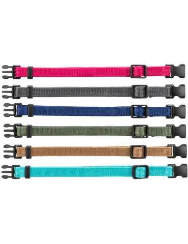 TRIXIE Junior Antkaklių kompl., M–L 22–35 cm/10 mm, 6 vnt