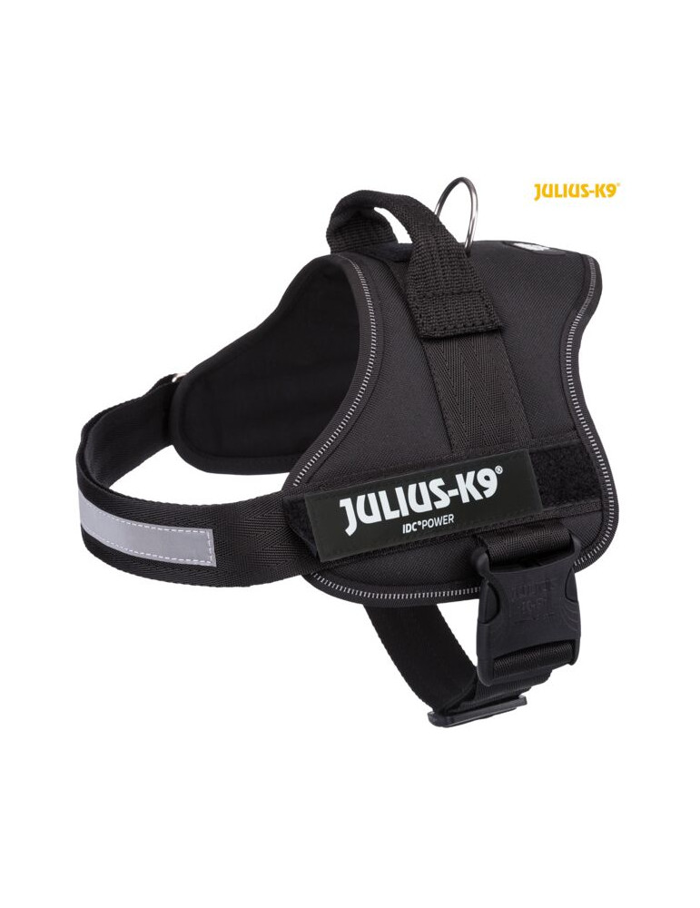 Julius K9® Petnešos, XL/2: 71–96 cm/50 mm, juodos Julius K9® Petnešos, XL/2: 71–96 cm/50 mm, juodos