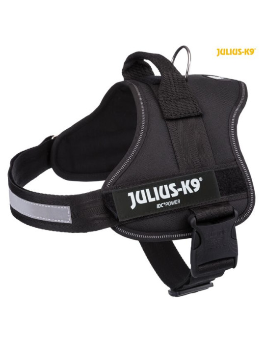 Julius K9® Petnešos, XL/2: 71–96 cm/50 mm, juodos Julius K9® Petnešos, XL/2: 71–96 cm/50 mm, juodos
