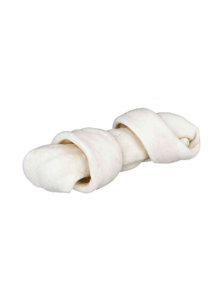TRIXIE Denta Fun Kramtomas kaulas su mazgais, baltas 16 cm, 110 g
