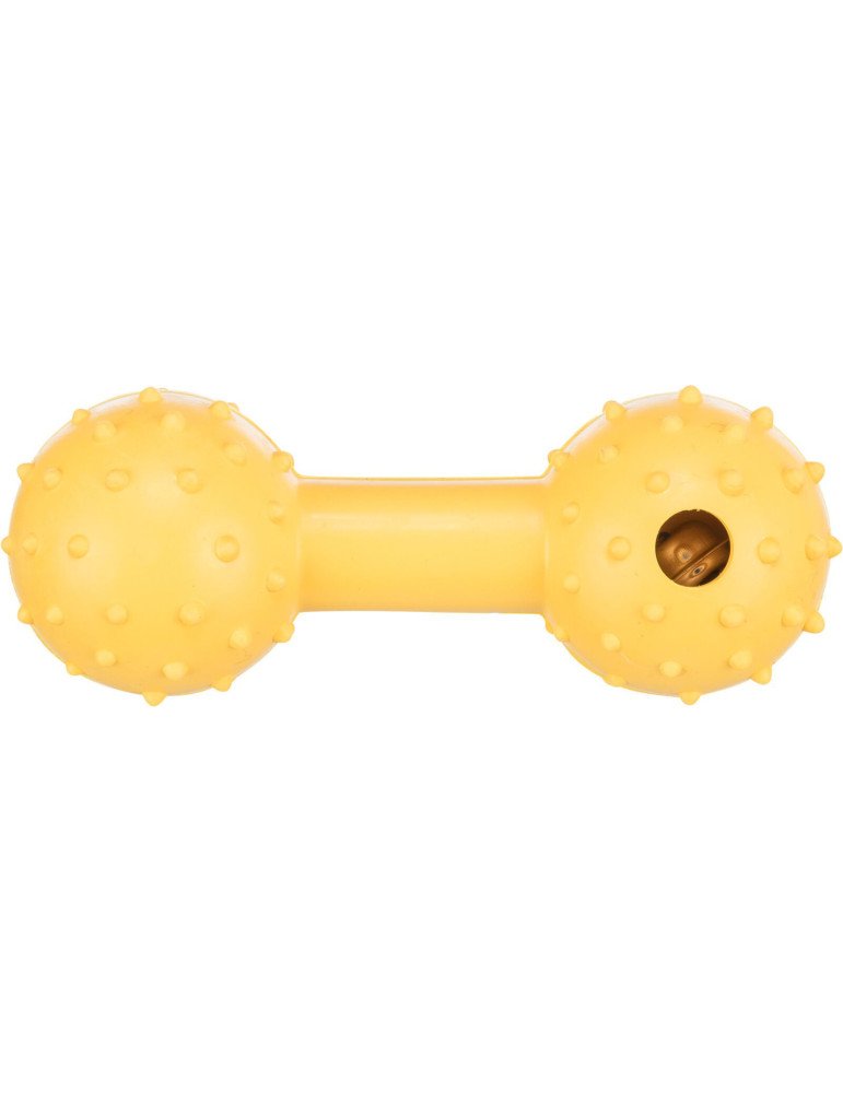 TRIXIE Hantelis su varpeliu, natūrali guma, 12 cm