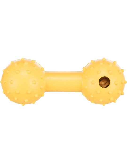 TRIXIE Hantelis su varpeliu, natūrali guma, 12 cm