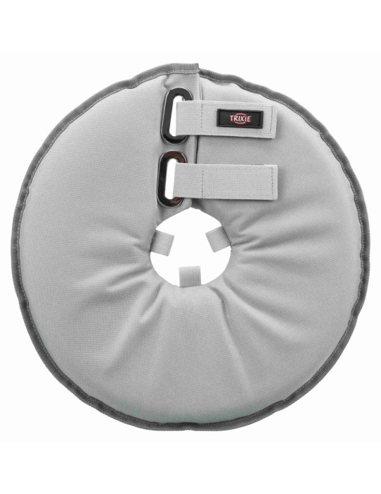 TRIXIE Apsauginė apykaklė, poliesteris/putplastis, XL: 60-64 cm/29 cm, pilka