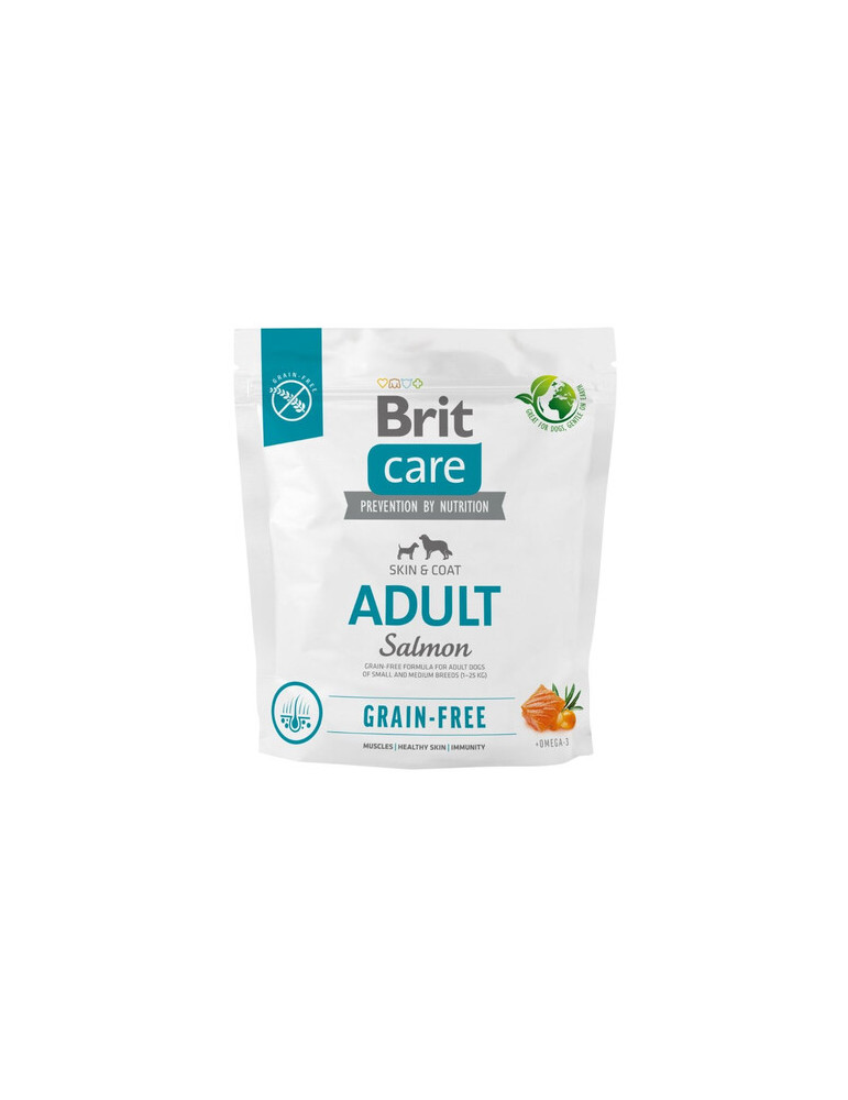 Brit Care sausas maistas šunims su lašiša 1kg Brit Care sausas maistas šunims su lašiša 1kg