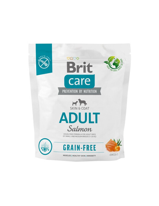Brit Care sausas maistas šunims su lašiša 1kg Brit Care sausas maistas šunims su lašiša 1kg