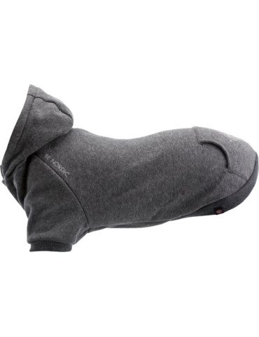 TRIXIE BE NORDIC Flensburg bliuzonas, XS: 27 cm, pilkas