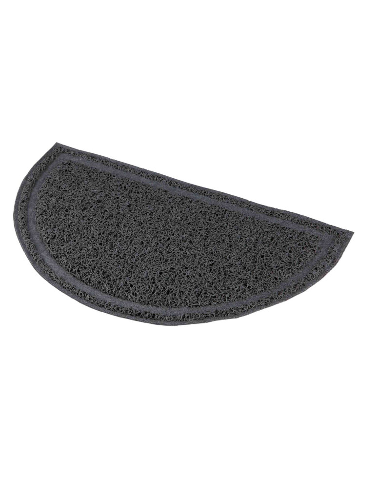 TRIXIE Kilimėlis prie tualeto, pusiau apvalus, PVC, 41x25 cm, antracito TRIXIE Kilimėlis prie tualeto, pusiau apvalus, PVC, 41x25 cm, antracito