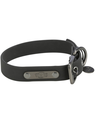 TRIXIE CityStyle antkaklis, PVC, S-M: 30-37 cm/20 mm, juodas