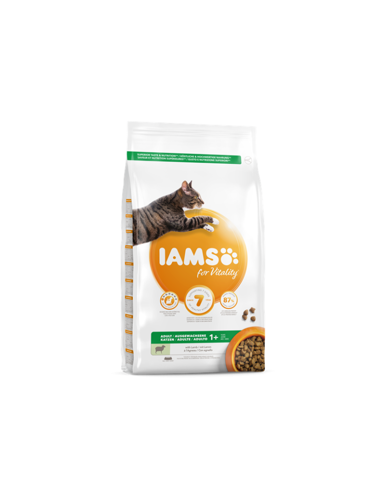 IAMS Adult Cat (ėriena) 10kg