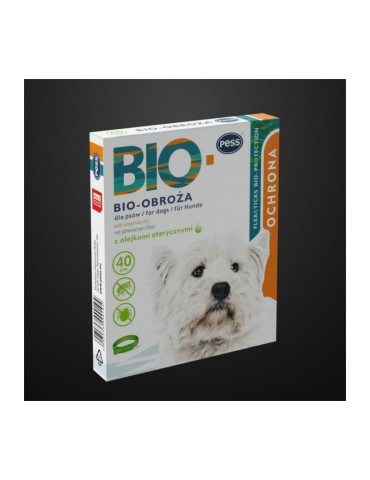 Pess Bio-Protection antkaklis nuo parazitų šunims 40cm