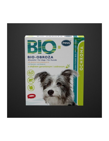Pess Bio-Protection antkaklis nuo parazitų šunims 60cm