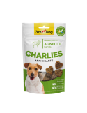 GimDog CHARLIES MONO mini širdelės su ėriena 70g