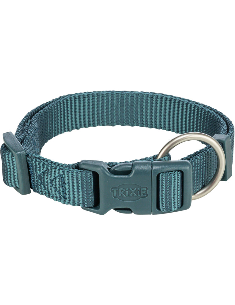 TRIXIE Premium antkaklis, XXS-XS: 15-25 cm/10 mm, petrol žalsvas TRIXIE Premium antkaklis, XXS-XS: 15-25 cm/10 mm, petrol žalsvas