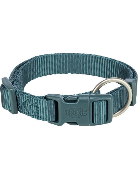 TRIXIE Premium antkaklis, XXS-XS: 15-25 cm/10 mm, petrol žalsvas TRIXIE Premium antkaklis, XXS-XS: 15-25 cm/10 mm, petrol žalsvas
