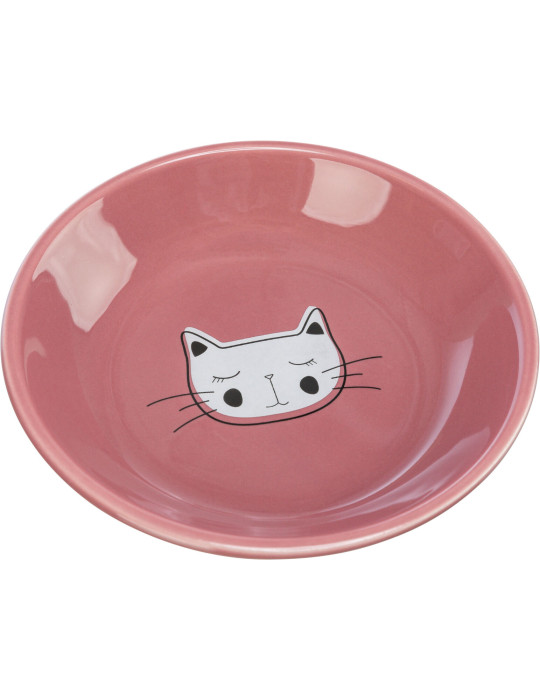 TRIXIE Dubenėlis katėms, seklus, keramika, 0.2 l/14 cm TRIXIE Dubenėlis katėms, seklus, keramika, 0.2 l/14 cm