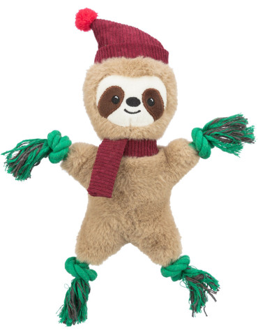 TRIXIE Xmas tinginys, pliušas/virvė, 30 cm